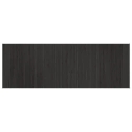 Tepih pravokutni sivi 70 x 200 cm od bambusa - Siva 70 x 200 cm Cijena
