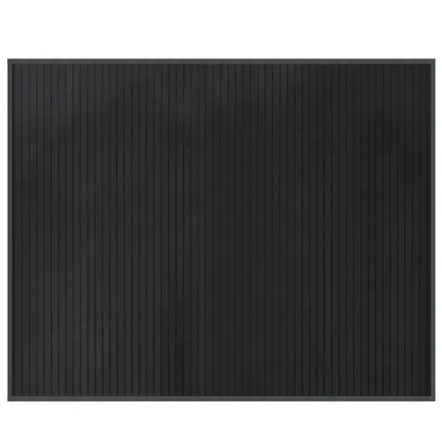 Tepih pravokutni smeđi 80 x 100 cm od bambusa - Siva 80 x 100 cm Cijena