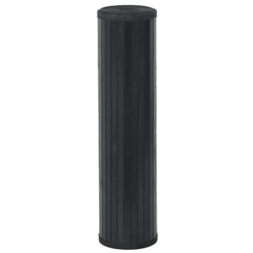 Tepih pravokutni crni 80 x 200 cm od bambusa - Crna 80 x 200 cm Cijena
