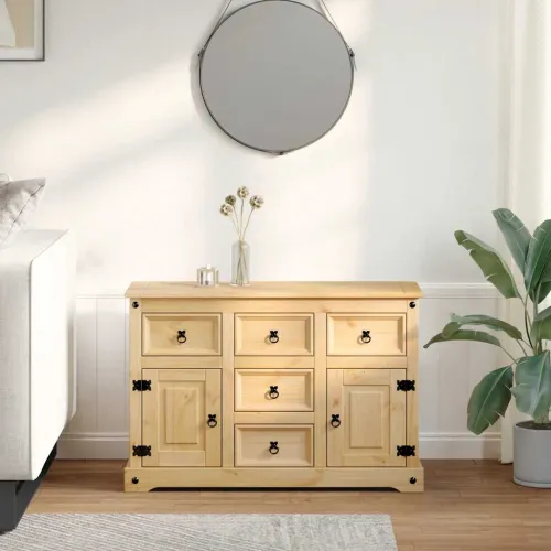 Komoda Corona 112 x 40 x 75 cm od masivne borovine Cijena