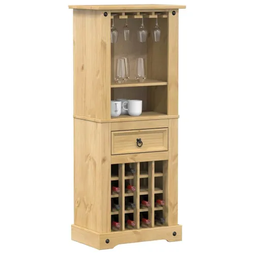 Stalak za vino Corona 56x35x134,5 cm od masivne borovine Cijena