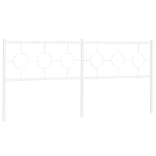 Metalno zamjensko uzglavlje bijelo 200 cm - Bijela 200 cm 1 Cijena
