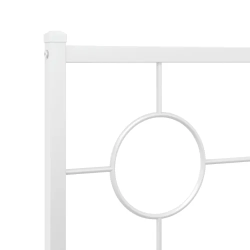 Metalno zamjensko uzglavlje bijelo 120 cm - Bijela 120 cm 1 Cijena