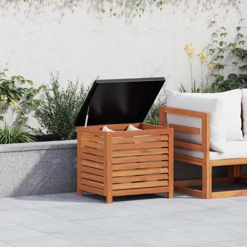 Vrtna kutija za pohranu 60x50x55cm od masivnog drva eukaliptusa - 60 x 50 x 55 cm 60 x 50 x 55 cm Cijena