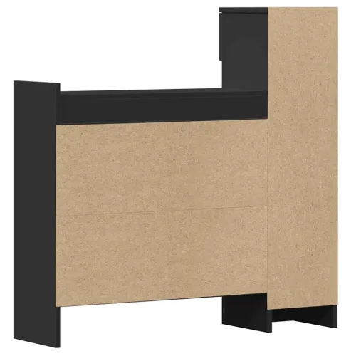 Ormarić za cipele crni 100,5x28x100 cm od konstruiranog drva - Crna Cijena