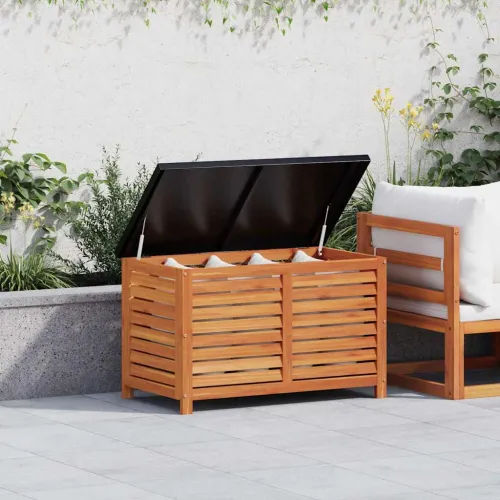 Vrtna kutija za pohranu 90x48x55cm od masivnog drva eukaliptusa - 90 x 48 x 55 cm 90 x 48 x 55 cm Cijena