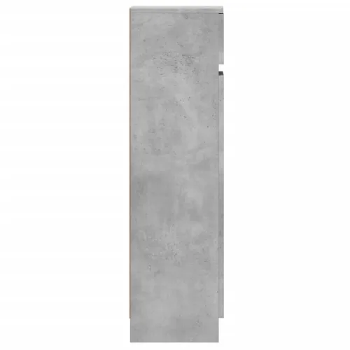 Ormarić za cipele boja betona 100,5x28x100 cm konstruirano drvo - Beton siva Cijena