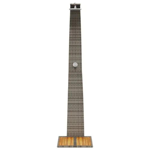 Vanjski tuš sivi 55x60x224 cm od poliratana i bagremovog drva - Siva 1 Cijena