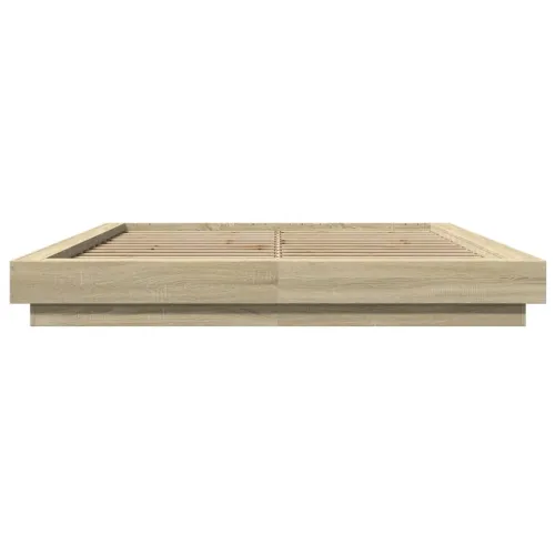 Okvir za krevet boja hrasta 150x200 cm konstruirano drvo - Sonoma hrast 150 x 200 cm Cijena
