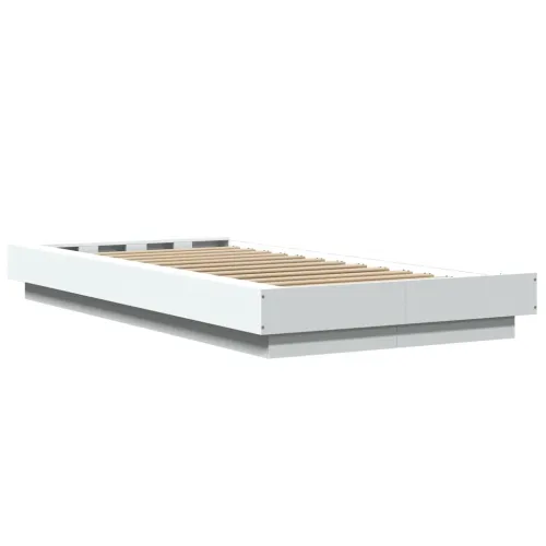 Okvir za krevet bijeli 90x190 cm konstruirano drvo - Bijela 75 x 190 cm Cijena