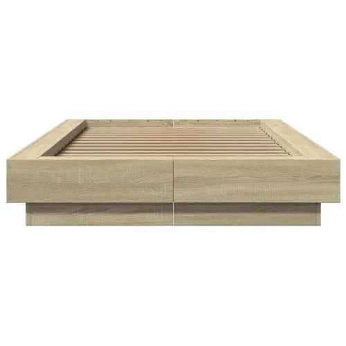 Okvir za krevet boja hrasta 90x200 cm konstruirano drvo - Sonoma hrast 90 x 200 cm Cijena