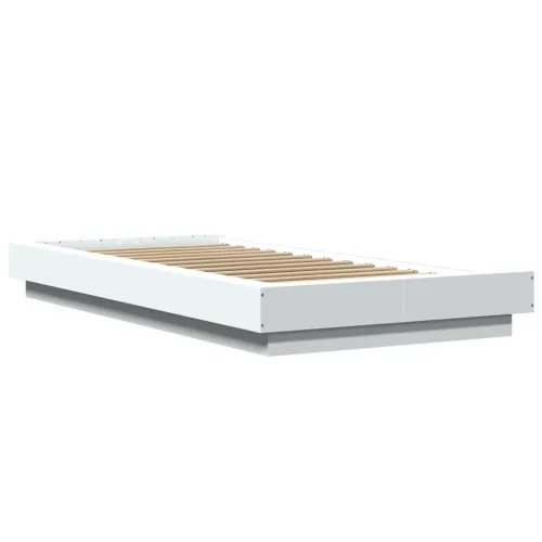 Okvir za krevet bijeli 90x190 cm konstruirano drvo - Bijela 90 x 190 cm Cijena