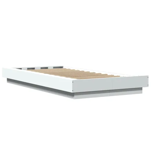 Okvir za krevet bijeli 90x190 cm konstruirano drvo - Bijela 90 x 190 cm Cijena