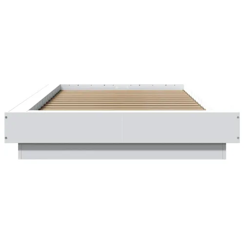 Okvir za krevet bijeli 120 x 200 cm konstruirano drvo - Bijela 100 x 200 cm Cijena