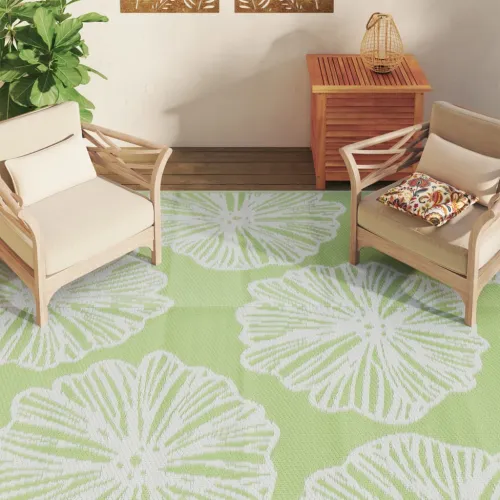 Vanjski tepih ARAKIL zeleni 190x290 cm PP - Svijetlo zelena 190 x 290 cm 1 Cijena