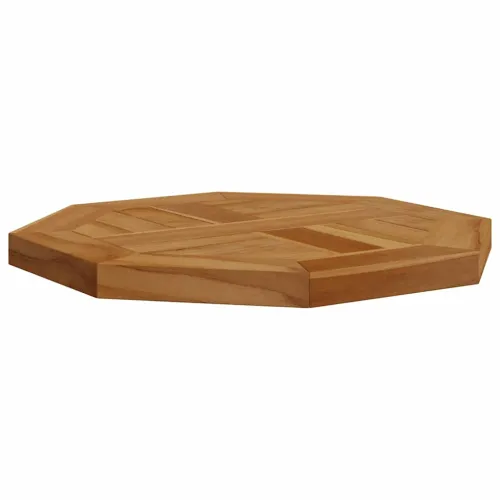 Stolna ploča 40 x 40 x 2,5 cm osmerokutna od masivne tikovine - 40 x 40 cm osmerokutni Cijena