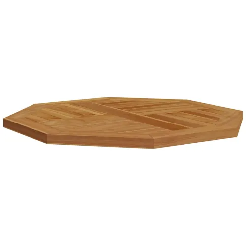 Stolna ploča 60 x 60 x 2,5 cm osmerokutna od masivne tikovine - 60 x 60 cm osmerokutni Cijena