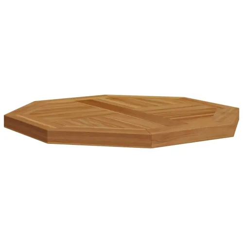 Stolna ploča 50 x 50 x 2,5 cm osmerokutna od masivne tikovine - 50 x 50 cm osmerokutni Cijena