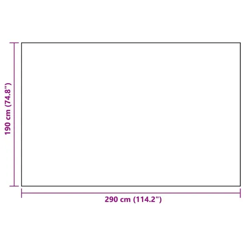 Vanjski tepih ARAKIL bijelo-crni 190 x 290 cm PP - Dizajn s kvadratima 190 x 290 cm Cijena