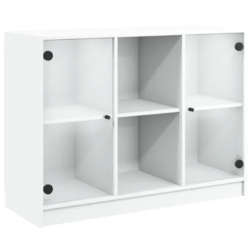 Komoda bijela 102x37x75,5 cm od konstruiranog drva - Bijela 1 102 cm Bijela Cijena