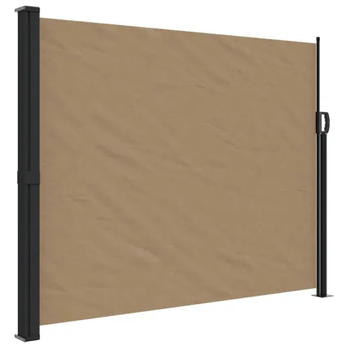 Uvlačiva bočna tenda smeđesiva 170 x 300 cm - Sivo-smeđa 170 x 300 cm Cijena