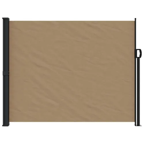 Bočna tenda na uvlačenje smeđesiva 160 x 500 cm - Sivo-smeđa 160 x 500 cm Cijena