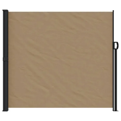 Bočna tenda na uvlačenje smeđesiva 180 x 300 cm - Sivo-smeđa 180 x 300 cm Cijena