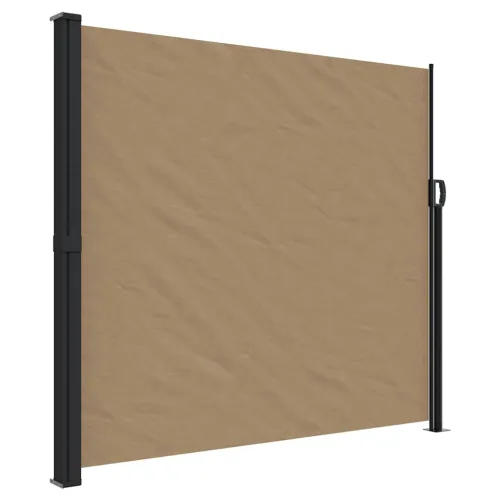 Bočna tenda na uvlačenje smeđesiva 180 x 300 cm - Sivo-smeđa 180 x 300 cm Cijena
