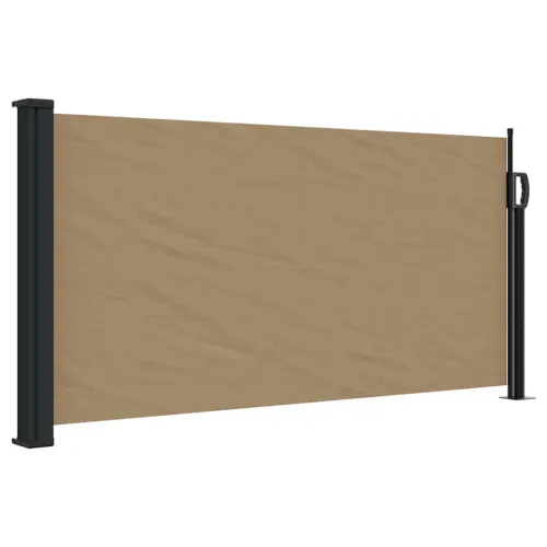 Bočna tenda na uvlačenje smeđesiva 100x500 cm - Sivo-smeđa 100 x 500 cm Cijena
