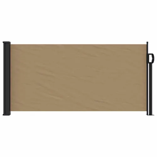 Bočna tenda na uvlačenje smeđesiva 100x500 cm - Sivo-smeđa 100 x 500 cm Cijena