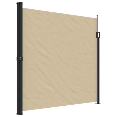 Bočna tenda na uvlačenje bež 200 x 500 cm - Bež 200 x 500 cm Cijena