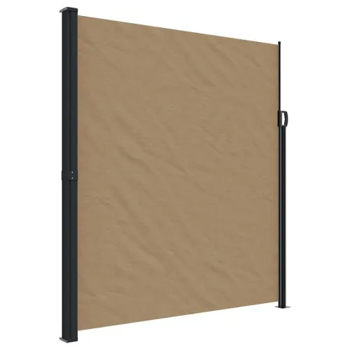 Bočna tenda na uvlačenje smeđesiva 220 x 500 cm - Sivo-smeđa 220 x 500 cm Cijena