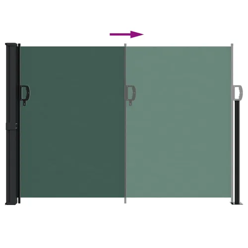 Uvlačiva bočna tenda tamnozelena 140 x 600 cm - Tamnozelena 140 x 600 cm Cijena