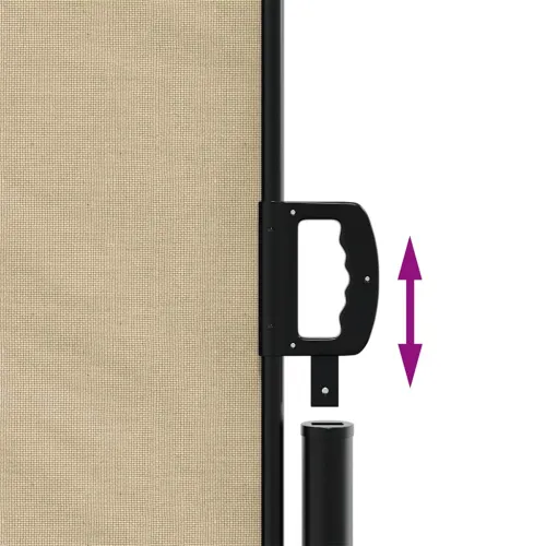 Uvlačiva bočna tenda bež 170 x 300 cm - Bež 170 x 300 cm Cijena