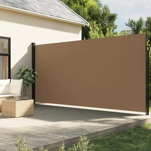 Bočna tenda na uvlačenje smeđesiva 200x300 cm - Sivo-smeđa 200 x 300 cm Cijena