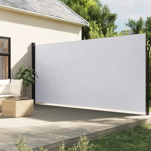 Bočna tenda na uvlačenje bijela 220 x 500 cm - Bijela 220 x 500 cm Cijena