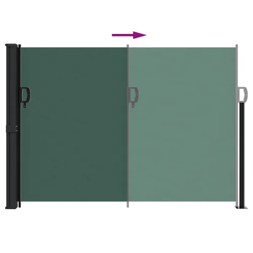 Bočna tenda na uvlačenje tamnozelena 140 x 300 cm - Tamnozelena 140 x 300 cm Cijena