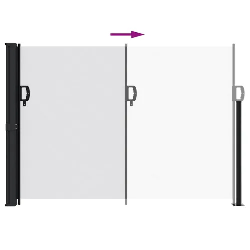 Bočna tenda na uvlačenje bijela 140 x 300 cm - Bijela 140 x 300 cm Cijena