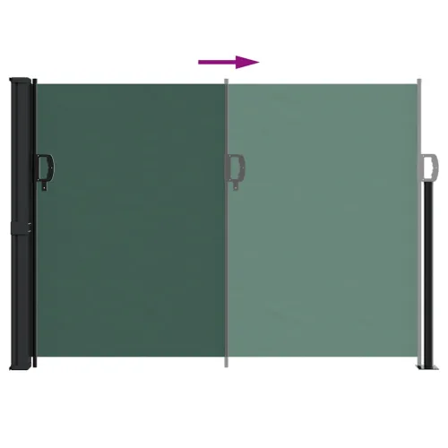 Bočna tenda na uvlačenje tamnozelena 140 x 500 cm - Tamnozelena 140 x 500 cm Cijena