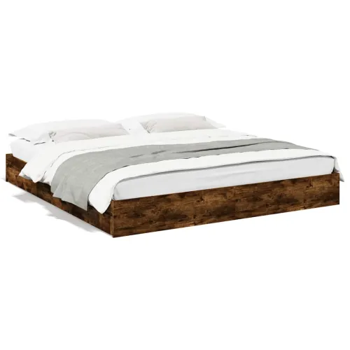 Okvir kreveta s ladicama boja hrasta 180x200 cm - Dimljeni hrast 180 x 200 cm Cijena