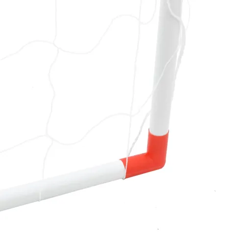 Dječji nogometni gol s loptama 2-u-1 bijeli 184 x 64 x 124 cm Cijena