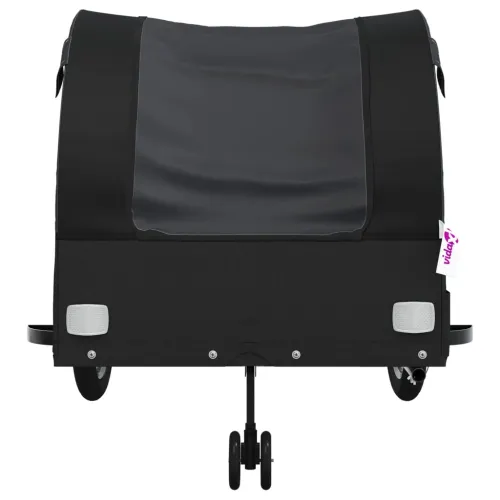 Prikolica za bicikl crna 45 kg željezna - Crna 68 x 133 x 68 cm Cijena