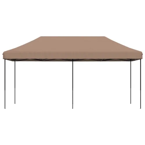 Sklopivi prigodni šator za svadbe - šator za zabave smeđi 580x292x315 cm - Smeđa Bez bočnog zida Ne Cijena