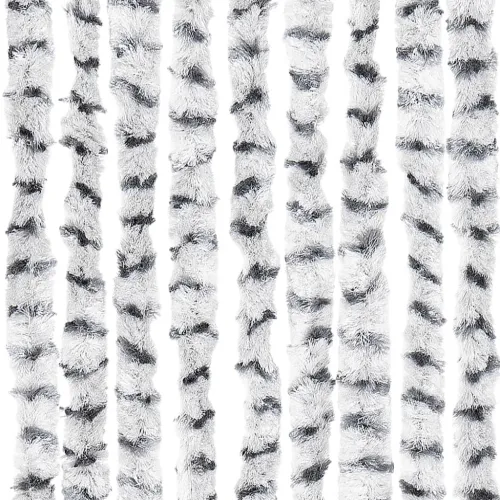 Zastor protiv muha svjetlosivi i tamnosivi 118x220 cm od šenila - Svjetlosiva i tamnosiva 118 x 220 cm Cijena
