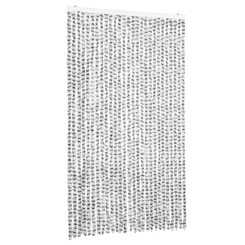 Zastor protiv muha svjetlosivi i tamnosivi 118x220 cm od šenila - Svjetlosiva i tamnosiva 118 x 220 cm Cijena