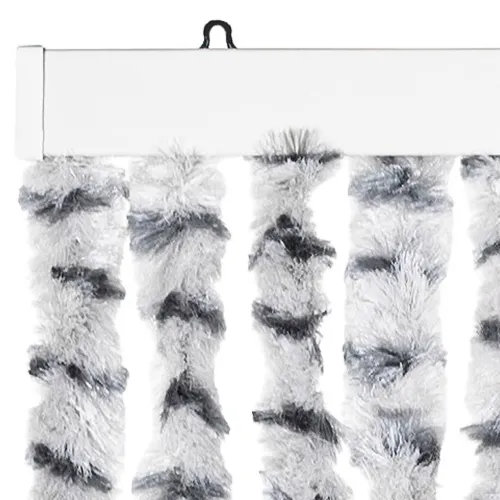 Zastor protiv muha svjetlosivi i tamnosivi 118x220 cm od šenila - Svjetlosiva i tamnosiva 118 x 220 cm Cijena