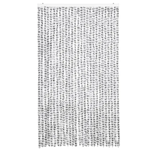 Zastor protiv muha svjetlosivi i tamnosivi 118x220 cm od šenila - Svjetlosiva i tamnosiva 118 x 220 cm Cijena