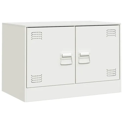 TV ormarić bijeli 67 x 39 x 44 cm čelični - Bijela 1 Cijena