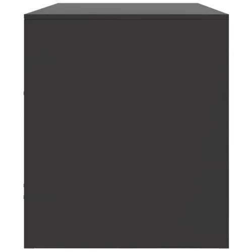 TV ormarić crni 99 x 39 x 44 cm čelični - Crna 1 Cijena