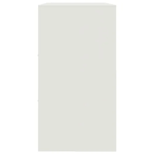 Komoda bijela 99 x 39 x 73 cm čelična - Bijela 1 Cijena